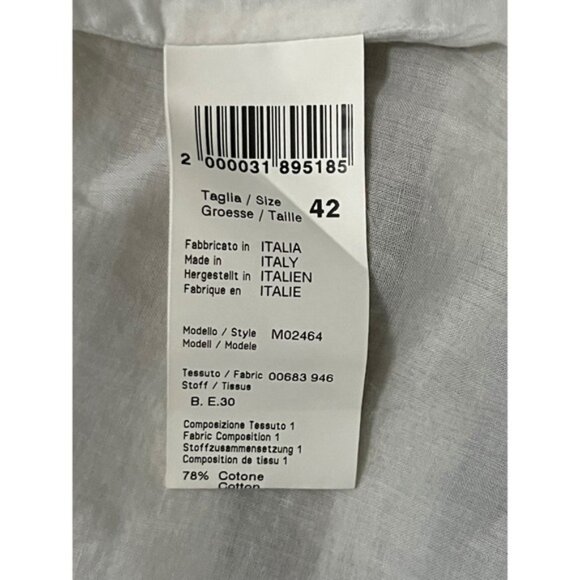 Cappellini Italy Striped Sheath Dress Career Work Minimalist Chic - Picture 4 of 5